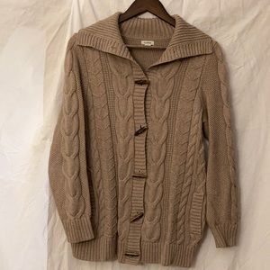 LL Bean Button Up Sweater